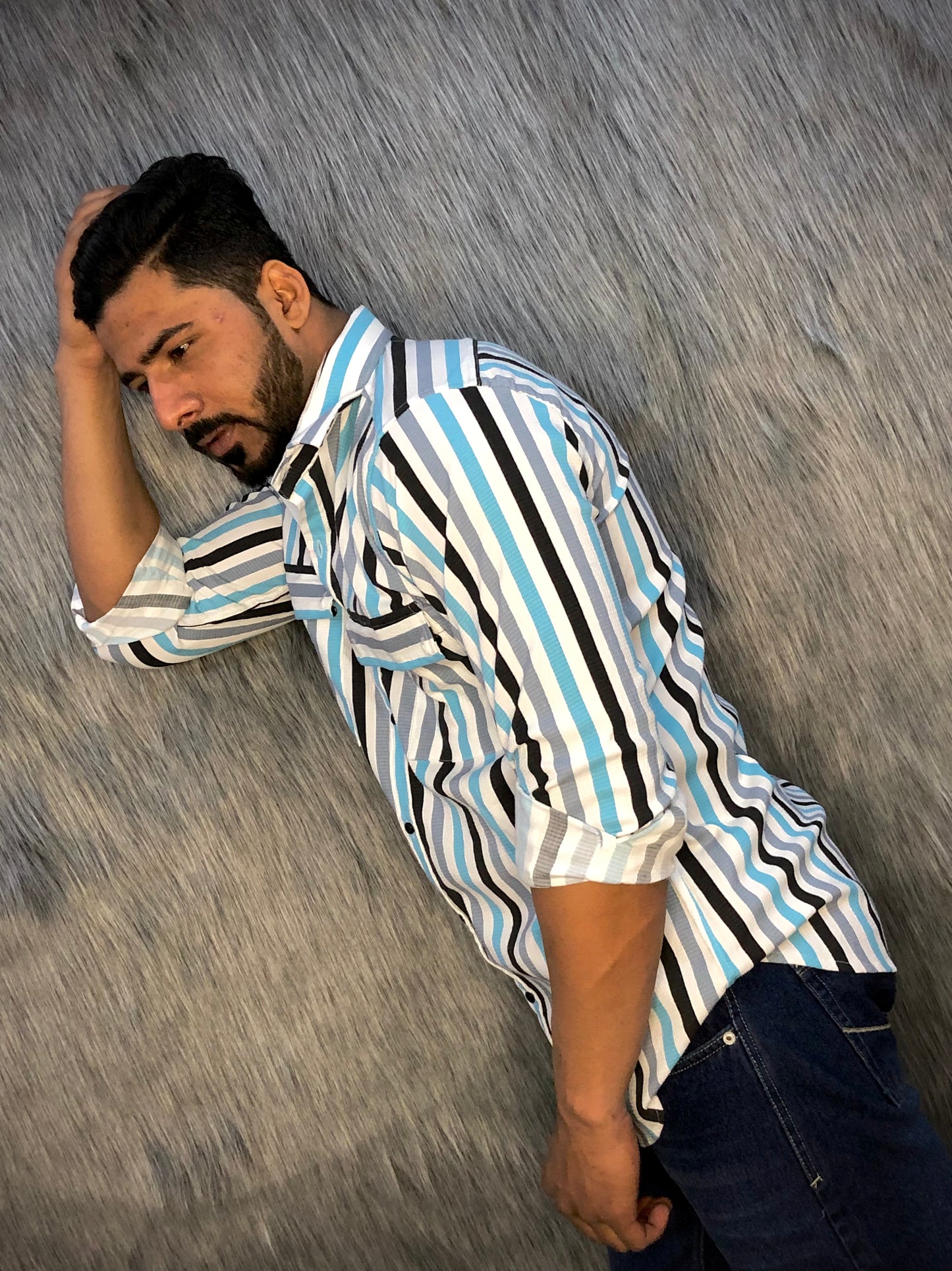 Popcorn Lycra Shirt (Lines Style 1)