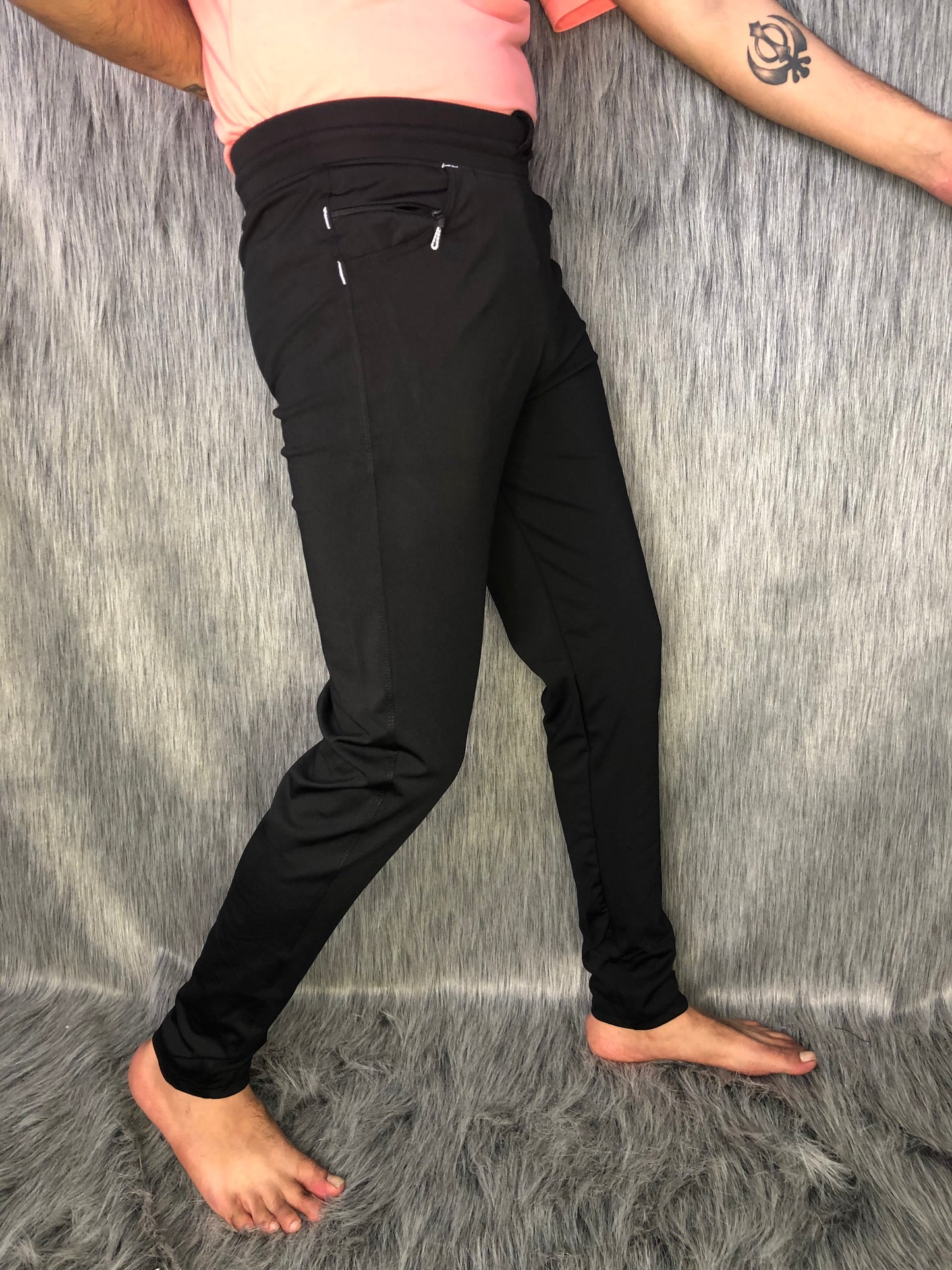 Lycra Trackpant (Black)