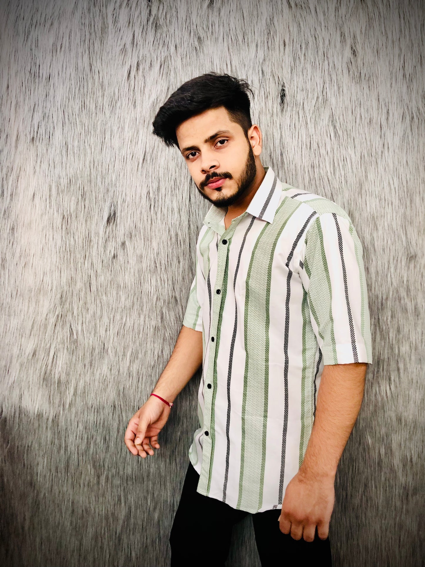 Dropshoulder Half-Shirt (Lemon-Green)