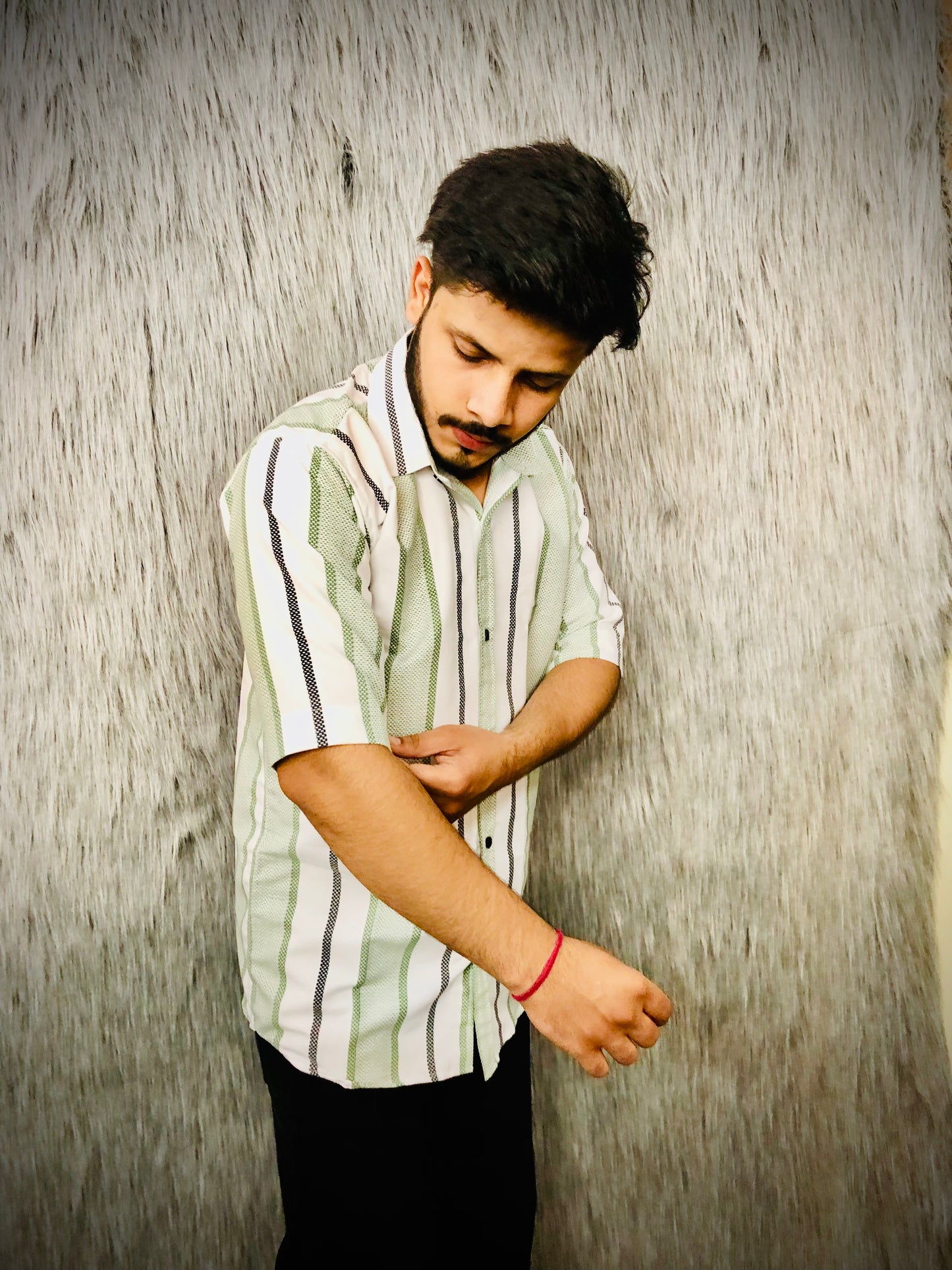 Dropshoulder Half-Shirt (Lemon-Green)
