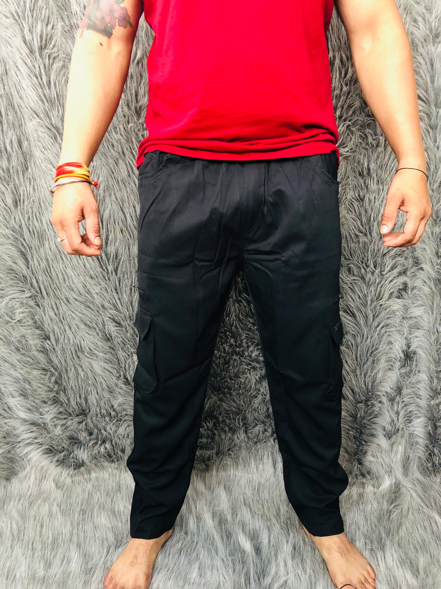 Cotton Trackpant (Black)