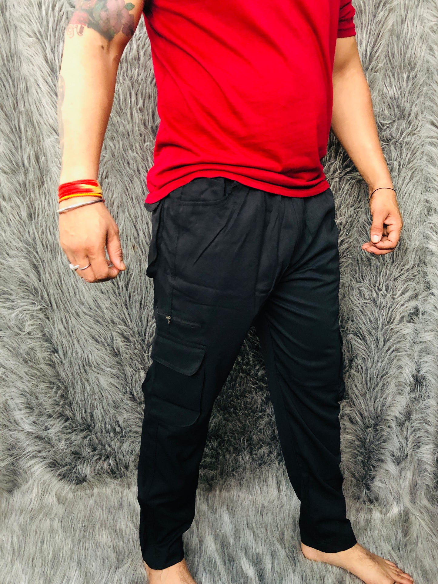 Cotton Trackpant (Black)