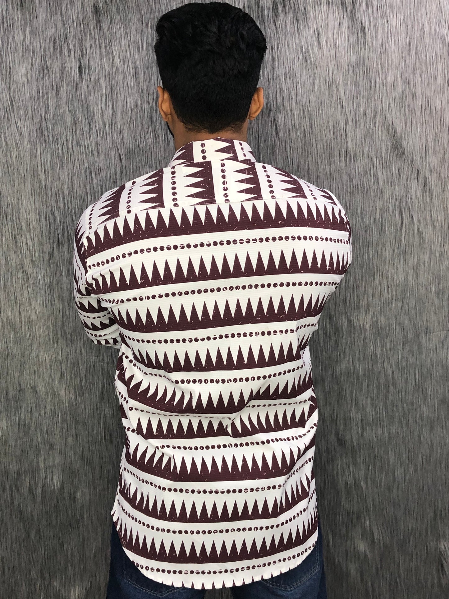 Traditional Wave (Maroon)