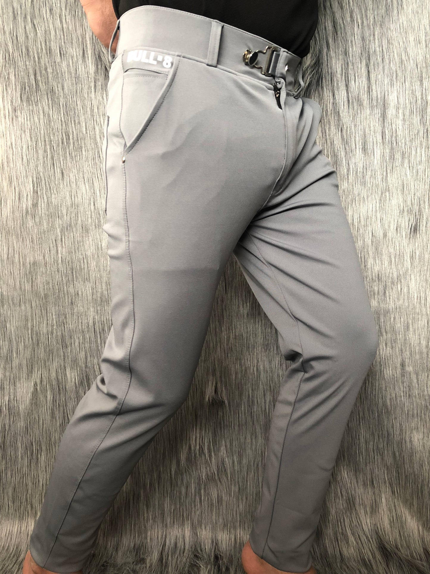 Bull8's Lycra Pant (Light Grey)