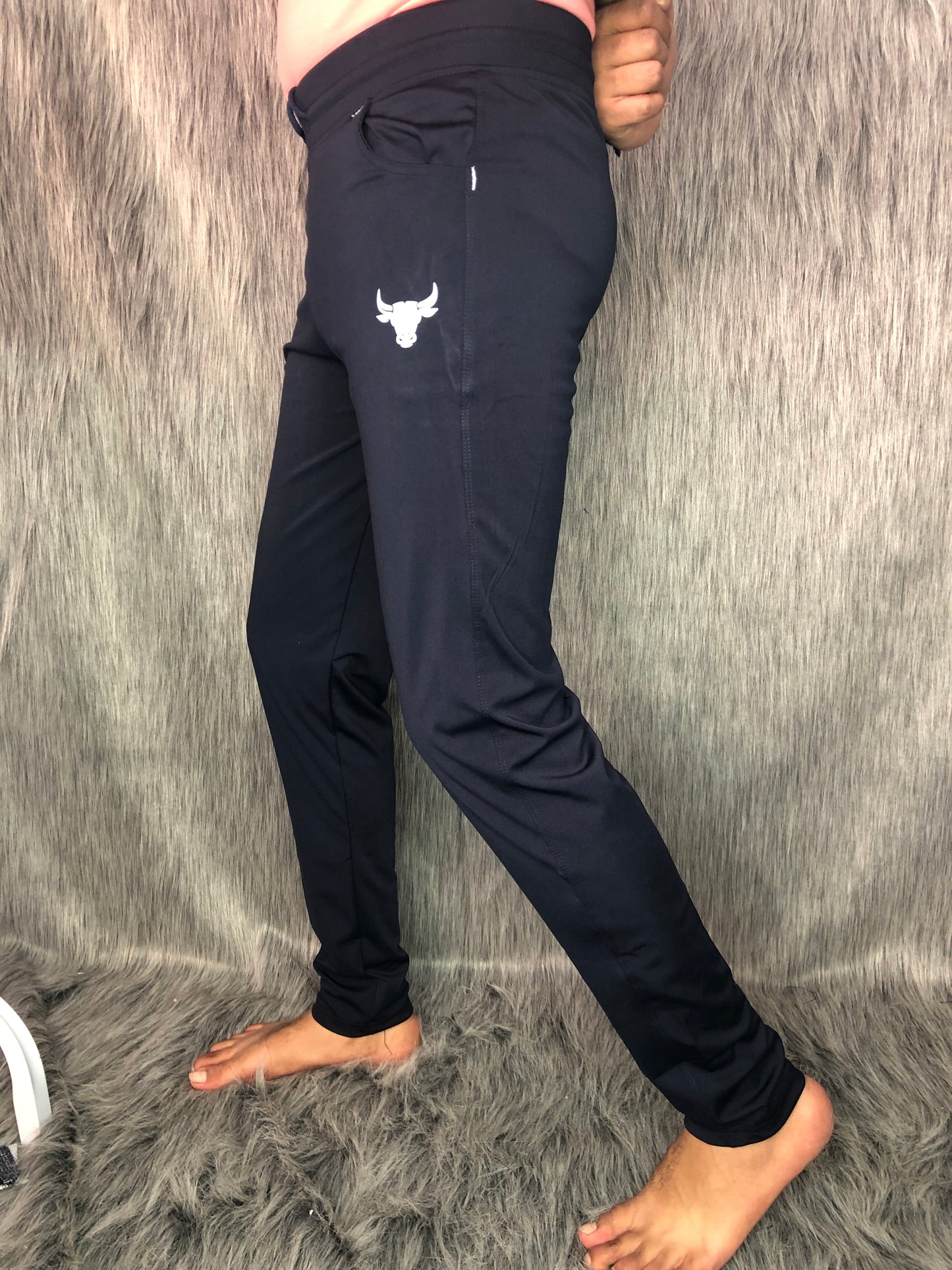 Lycra Trackpant (Blue)