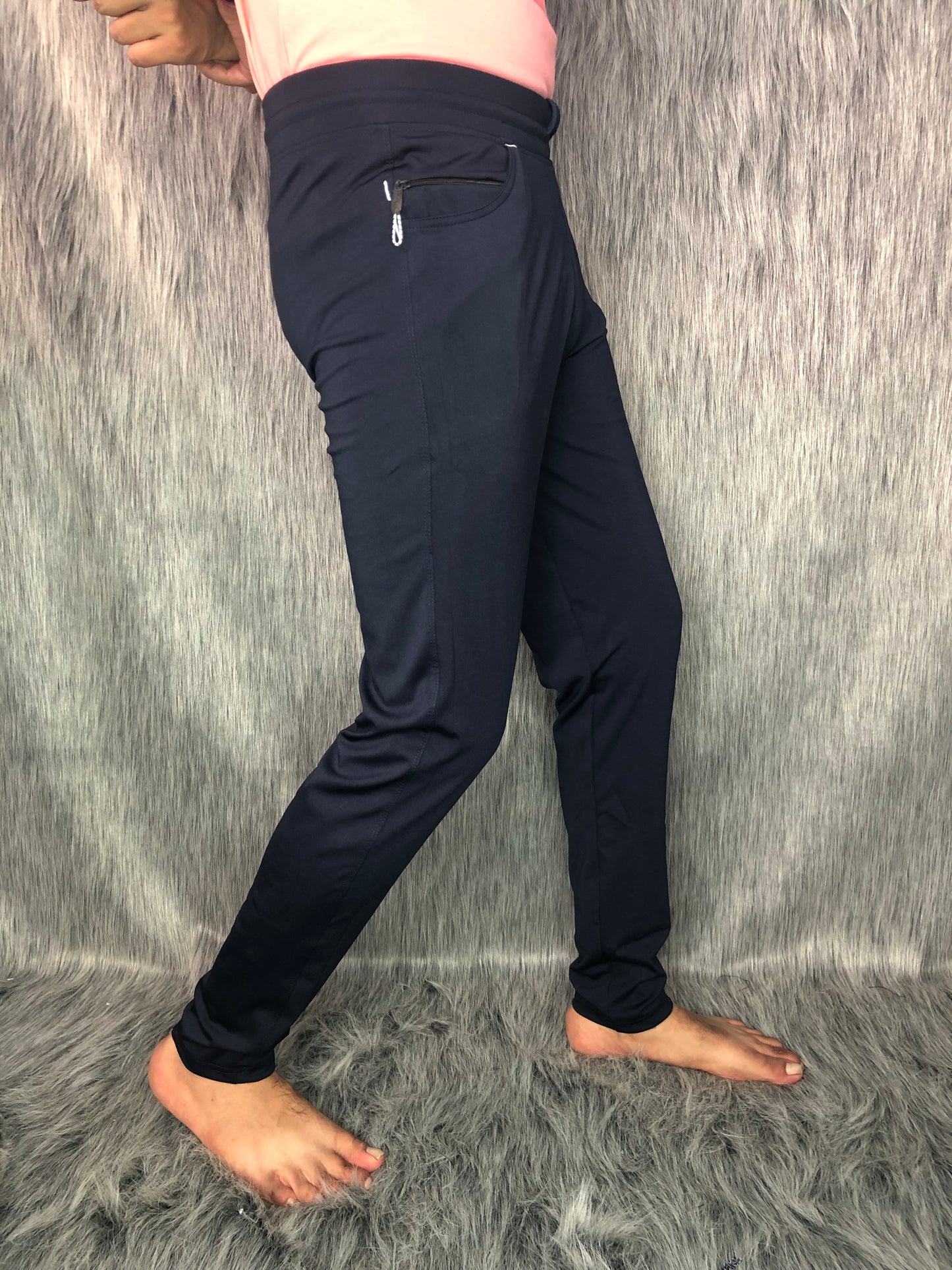 Lycra Trackpant (Blue)