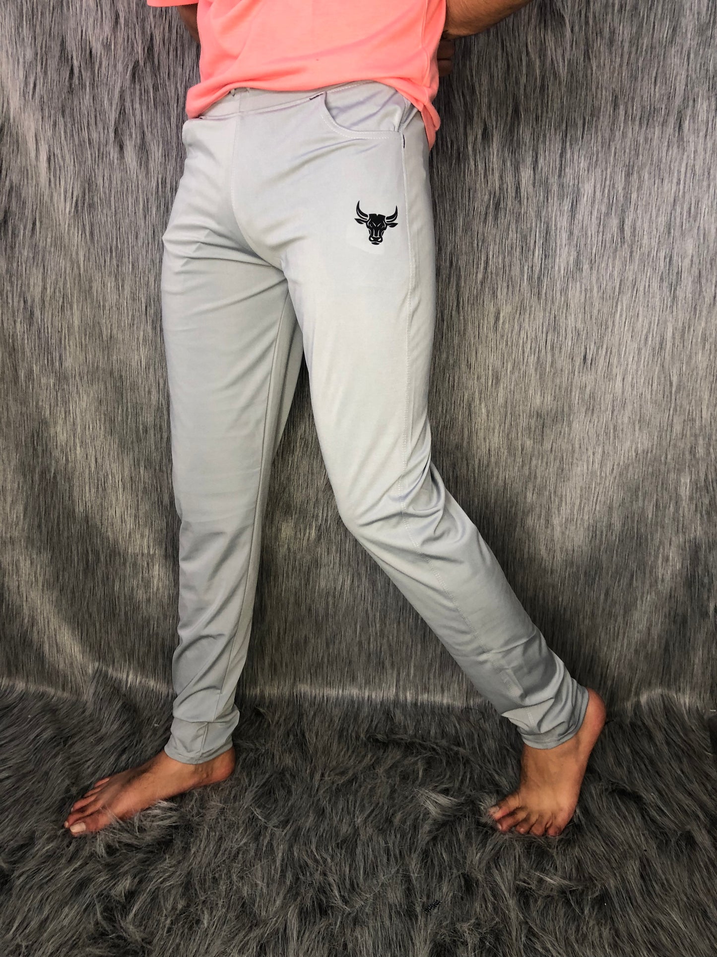 Lycra Trackpant (Light Grey)