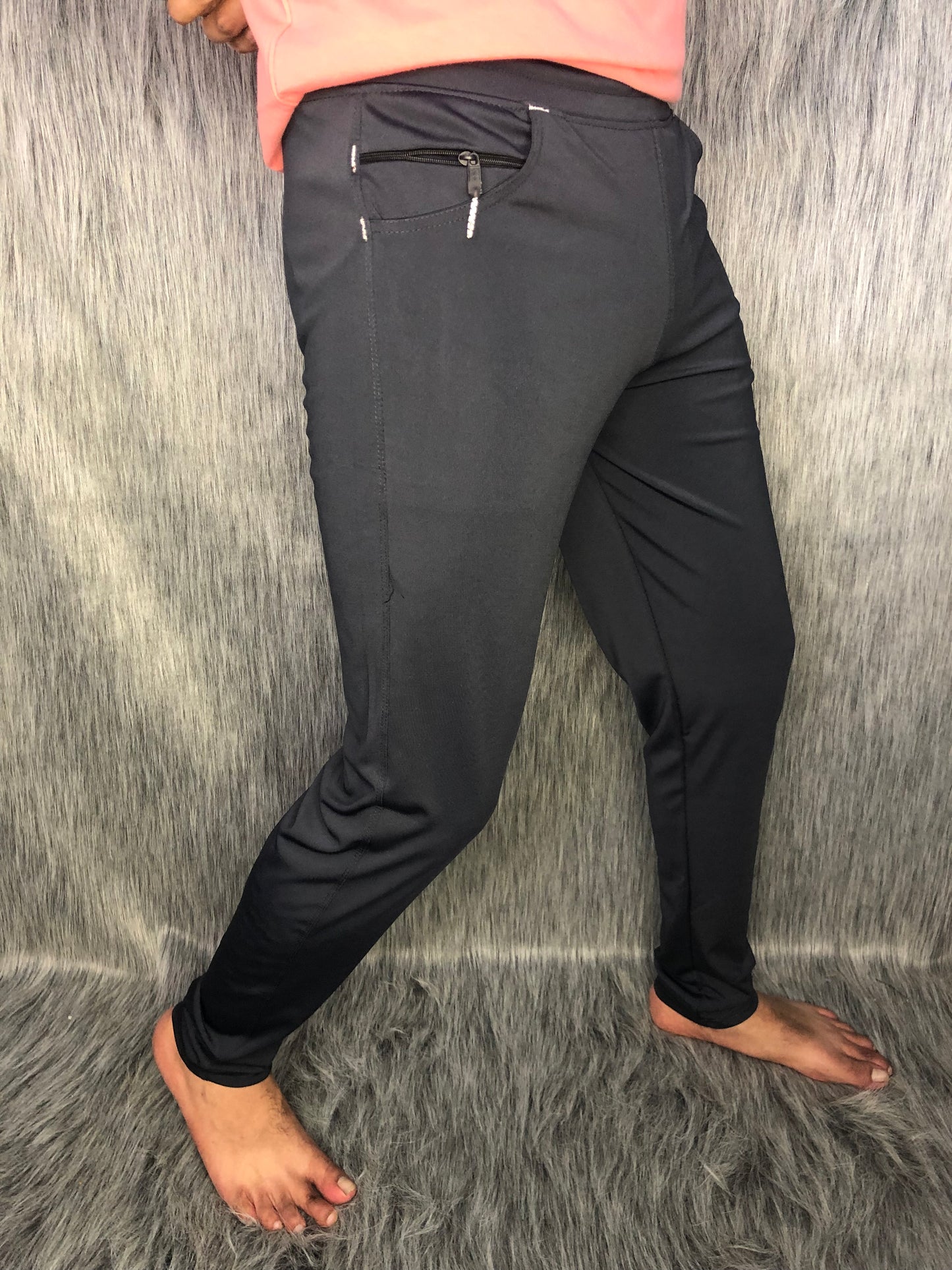 Lycra Trackpant (Dark Grey)