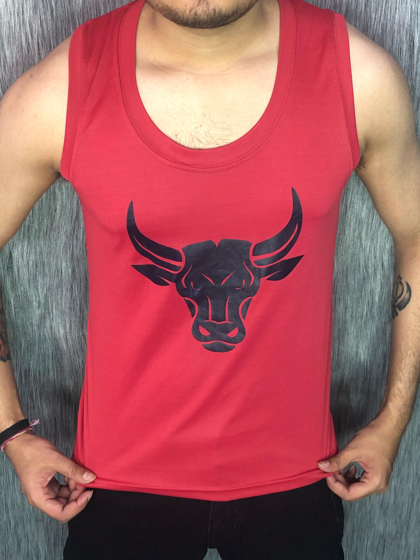 Sleeveless Tee (Red)