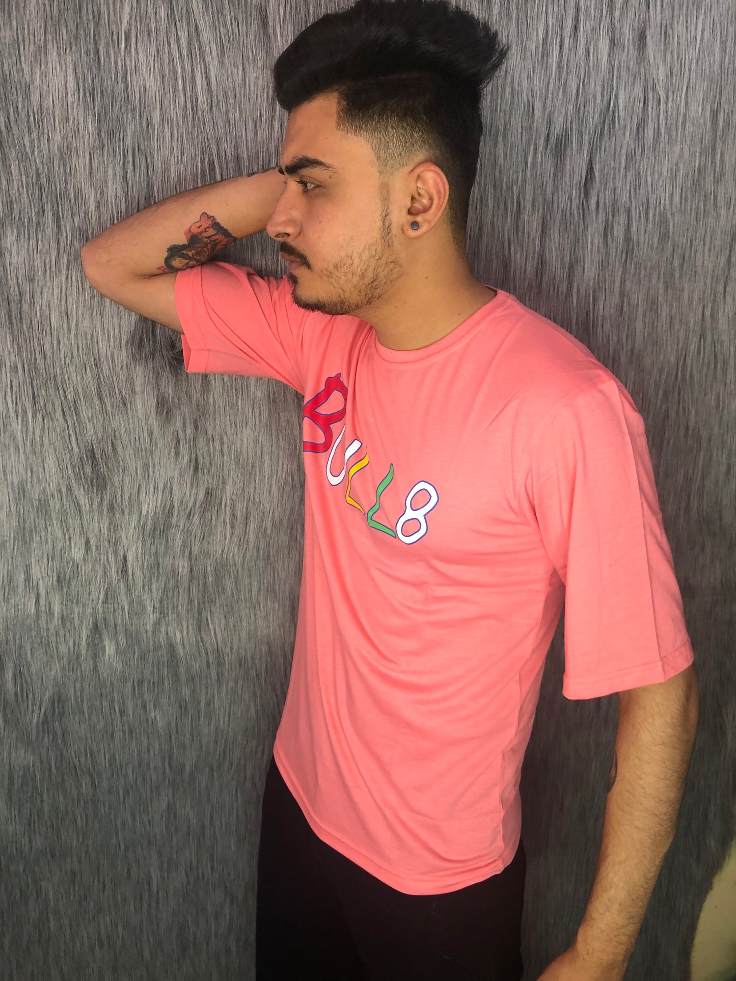 DropShoulder T-Shirt (Pink)