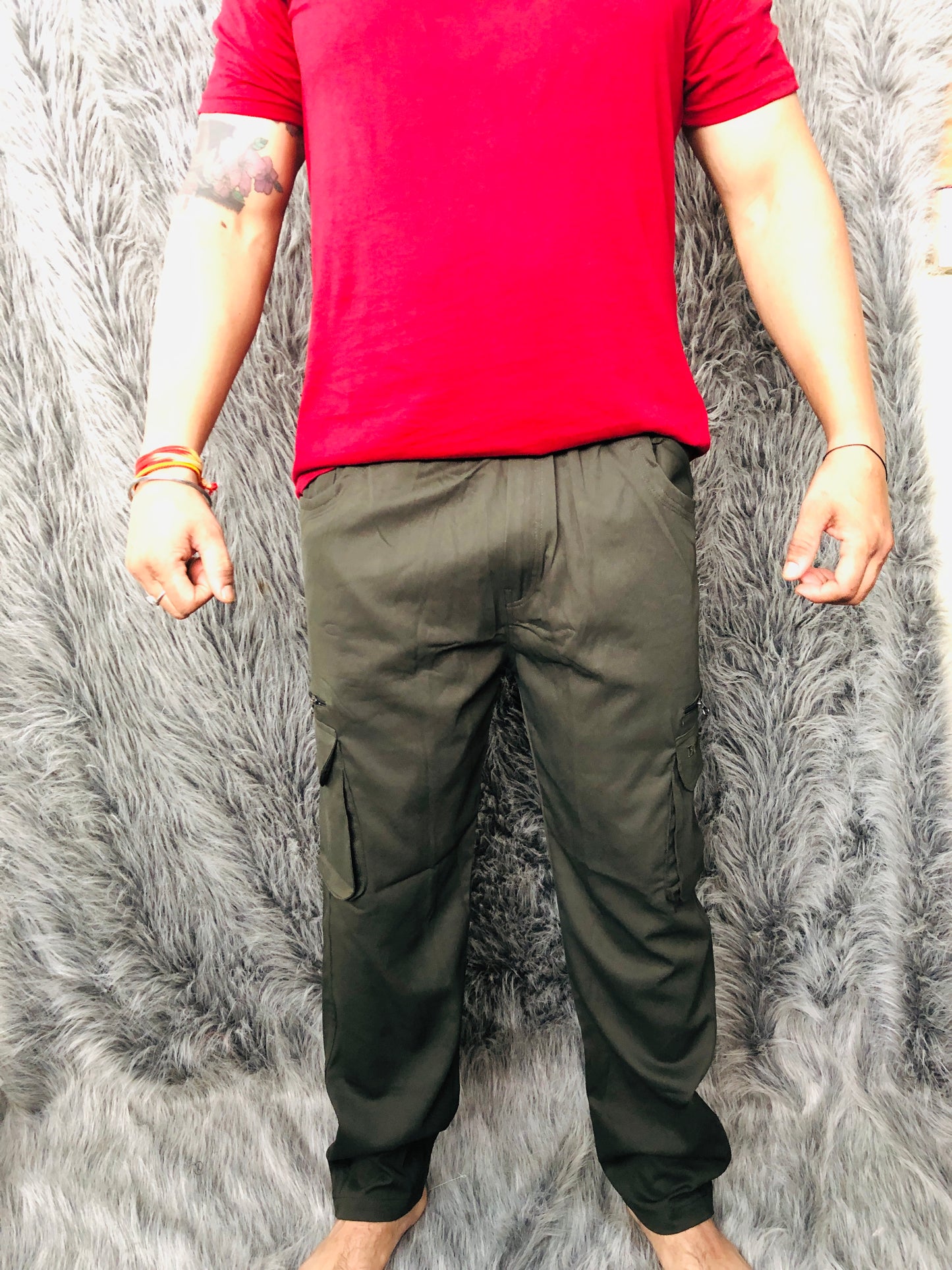 Cotton Trackpant (Green)